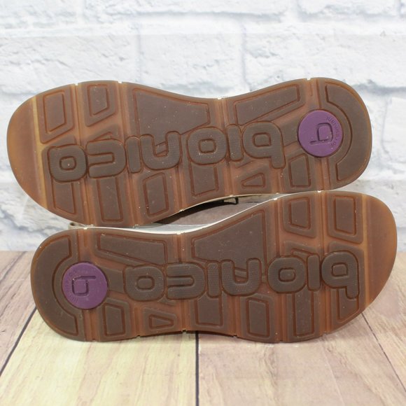 Bionico All Weather Leather Shearling Collar Lined Winter Boots Size 9 - Picture 7 of 9